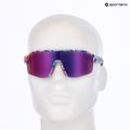 Napszemüveg Red Bull SPECT Dundee matt blue-pink pattern/smoke pink-yellow mirror 7