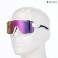 Napszemüveg Smith Wildcat white/chromapop violet mirror 5