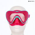 Gyerek snorkeling maszk Mares Turtle aqua/pink 4