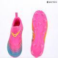 Gyerek focicipő PUMA Future 9 Match LL FG/AG Jr poison pink/puma white/sun stream/bright aqua/puma black 16