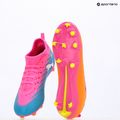 Gyerek focicipő PUMA Ultra 6 Match FG/AG Jr poison pink/puma white/sun stream/bright aqua/puma black 17