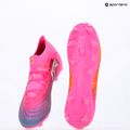Gyerek focicipő PUMA Future 9 Pro FG/AG Jr poison pink/puma wht/sun stream/bright aqua/puma blk 17
