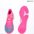 Futballcipő PUMA Future 9 Match TT poison pink/puma white/sun stream/bright aqua/puma black 17