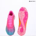 Futballcipő PUMA Future 9 Match Fusion FG/AG poison pink/puma white/sun stream/bright aqua/puma black 16