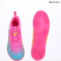 Gyerek focicipő PUMA Future 9 Play IT Jr poison pink/puma white/sun stream/bright aqua/puma black 17