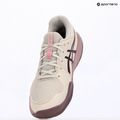 Gyerek teniszcipő ASICS Gel-Resolution X GS Clay soft oat/dark aubergine 9
