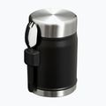 Stanley Legendary Food Jar + Spork 400 ml fekete 2.0 ételhordó termosz 2