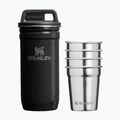 Túra poharak Stanley Pre-Party 60 ml 4 pack Hammertone Black