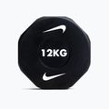 Krómozott kézisúlyzó Nike Strength Pro Urethane Dumbbell 12 kg black/white 7