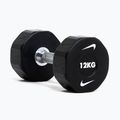 Krómozott kézisúlyzó Nike Strength Pro Urethane Dumbbell 14 kg black/white 8