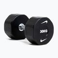 Krómozott kézisúlyzó Nike Strength Pro Urethane Dumbbell 14 kg black/white 9