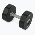 Krómozott kézisúlyzó Nike Strength Pro Urethane Dumbbell 16 kg black/white