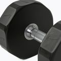Krómozott kézisúlyzó Nike Strength Pro Urethane Dumbbell 16 kg black/white 4