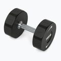 Krómozott kézisúlyzó Nike Strength Pro Urethane Dumbbell 18 kg black/white