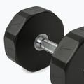 Krómozott kézisúlyzó Nike Strength Pro Urethane Dumbbell 18 kg black/white 4