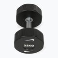 Krómozott kézisúlyzó Nike Strength Pro Urethane Dumbbell 22 kg black/white 2
