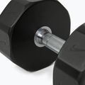 Krómozott kézisúlyzó Nike Strength Pro Urethane Dumbbell 22 kg black/white 4