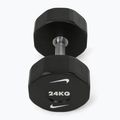 Krómozott kézisúlyzó Nike Strength Pro Urethane Dumbbell 24 kg black/white 2