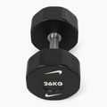 Krómozott kézisúlyzó Nike Strength Pro Urethane Dumbbell 26 kg black/white 2