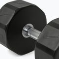 Krómozott kézisúlyzó Nike Strength Pro Urethane Dumbbell 28 kg black/white 4