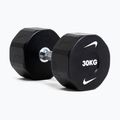 Krómozott kézisúlyzó Nike Strength Pro Urethane Dumbbell 30 kg black/white 6