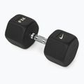 Gumírozott kézisúlyzó Nike Strength Hex Dumbbell 22,5 kg black/white