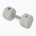 Gumírozott kézisúlyzó Nike Strength Grind Hex Dumbbell 12,5 kg wolf grey