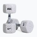 Gumírozott kézisúlyzó Nike Strength Grind Hex Dumbbell 17,5 kg wolf grey 5