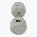Gumírozott kézisúlyzó Nike Strength Grind Hex Dumbbell 20 kg wolf grey 2