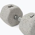 Gumírozott kézisúlyzó Nike Strength Grind Hex Dumbbell 20 kg wolf grey 4
