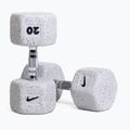 Gumírozott kézisúlyzó Nike Strength Grind Hex Dumbbell 20 kg wolf grey 5