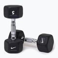 Súlyzók Nike Strength Hex Dumbbell 2 x 5 kg black/white