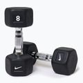 Súlyzók Nike Strength Hex Dumbbell 2 x 8 kg black/white