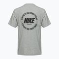 Férfi edző póló Nike Strength S&C Dri-Fit heather grey/black 2