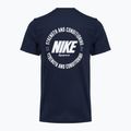 Férfi edző póló Nike Strength S&C Dri-Fit navy/white 2