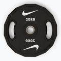 Bumper tárcsák Nike Strength Pro Urethane Plates 20 kg black/white 2