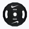 Bumper tárcsák Nike Strength Pro Urethane Plates 20 kg black/white 4