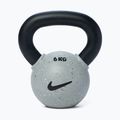 Kettlebell Nike Strength Rubber Coated 6 kg smoke grey