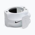 Súlyzórögzítők Nike Strength Barbell Collars 2 pcs. white/black 8