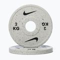 Terhelés Nike Strength Grind Change Plates 2 x 2 kg wolf grey