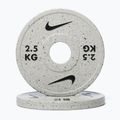 Terhelés Nike Strength Grind Change Plates 2 x 2,5 kg wolf grey