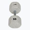 Gumizott kézi súlyzó Nike Strength Grind Dumbbell 25 kg wolf grey 2