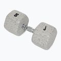 Gumizott kézi súlyzó Nike Strength Grind Dumbbell 30 kg wolf grey