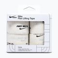 Kohéziós rugalmas kötés Nike Strenght Flex Lifting Tape white/black