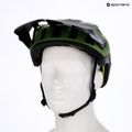 Kerékpáros sisak Rudy Project Terraform met.olive/black/acid green matte 10