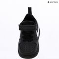 Gyermekcipő Nike Court Borough Low Recraft black/black/white 9