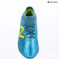 Gyermek focicipők New Balance Tekela Team V5 FG metallic blue/alkaline green 9