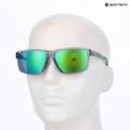 Férfi Under Armour Kickoff/G S3 szürke zöld/zöld többrétegű napszemüveg 10