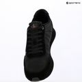Férfi cipők Calvin Klein HM0HM02212 Retro Runner Bans Leather Suede triple black/adrenaline rush 9