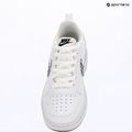 Gyermekcipő Nike Court Borough Low white/black 10